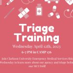 Triage Training Poster