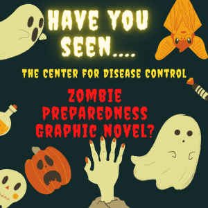 Advertisement for The CDC's Zombie Preparedness Graphic Novel